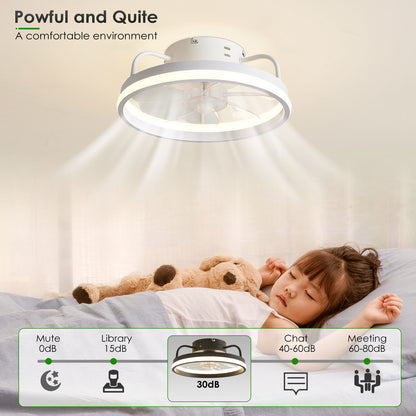 Dimmable LED Ceiling Fan – Comfort and sophistication at your fingertips!