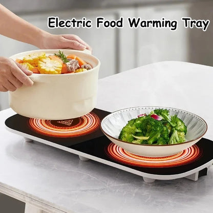 Electric Heating Plate Food Electric Warming Plate Warmer Hot Placemat Plate Placemat Long Lasting