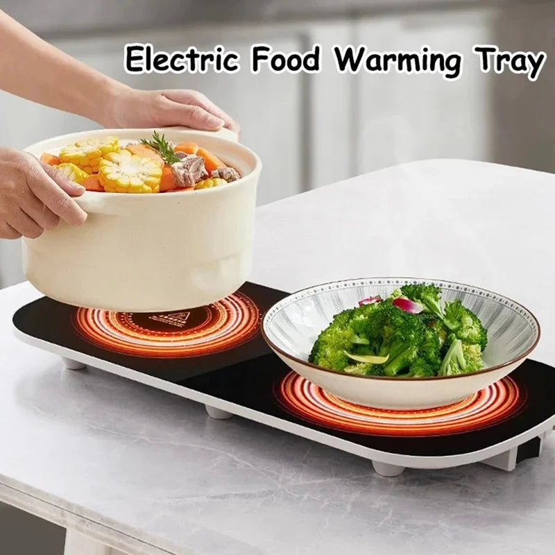 Electric Heating Plate Food Electric Warming Plate Warmer Hot Placemat Plate Placemat Long Lasting
