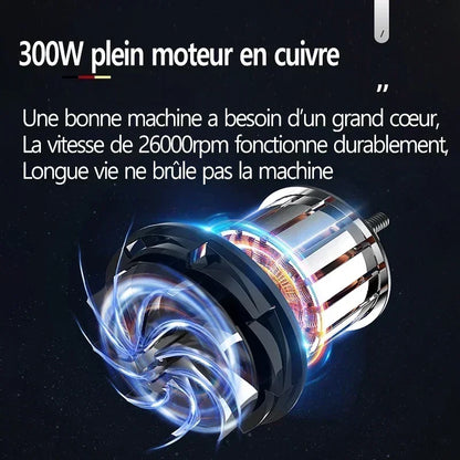 🚗💦 Powerful cleaning anywhere! Equipped with 60 BAR high voltage and a rechargeable battery.