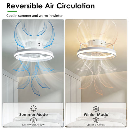 Dimmable LED Ceiling Fan – Comfort and sophistication at your fingertips!